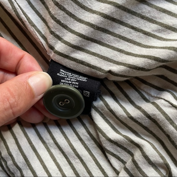 H&M Blazer - Olive Green, Size 4 - Picture 6 of 9